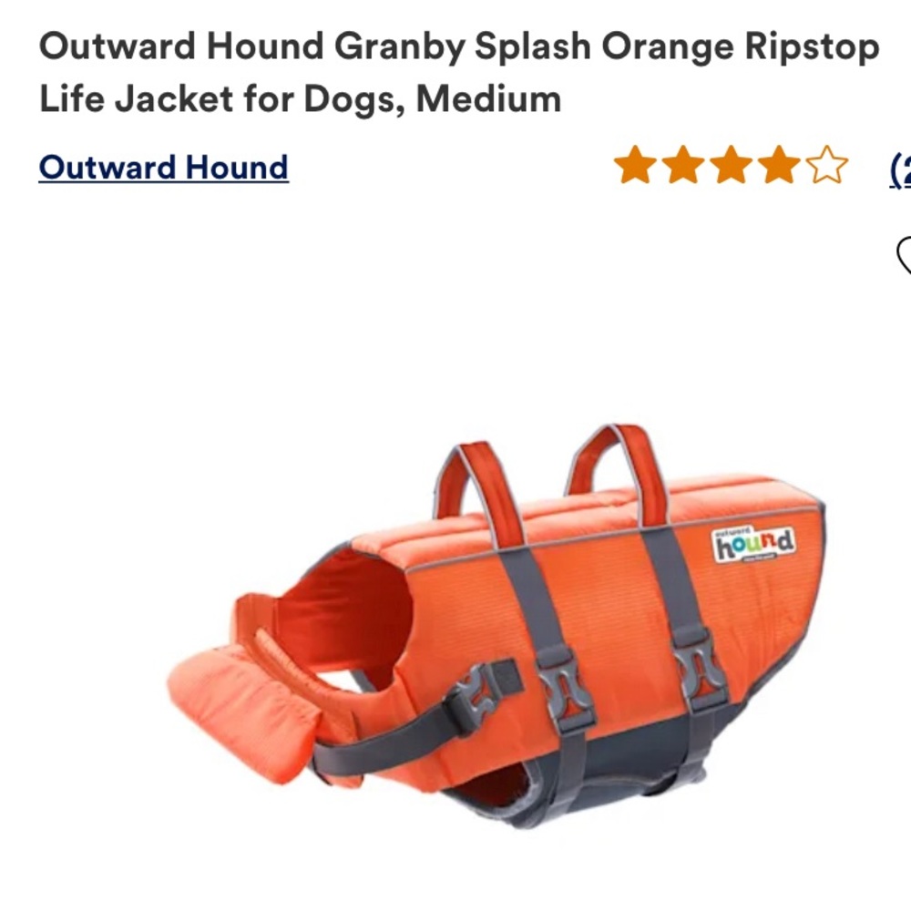 Dog life vest